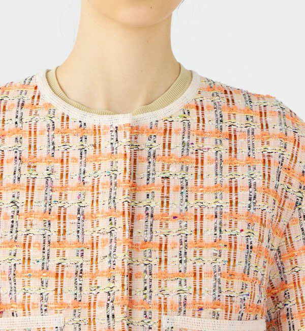 Ballsey「Orangette ショートジャケット」|ノーカラージャケット|