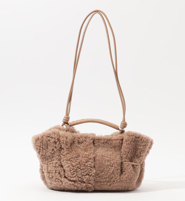 TOMORROWLAND GOODS「HEREU Arta Mini Curly Shearling ムートンバッグ」|ショルダー・メッセンジャー|