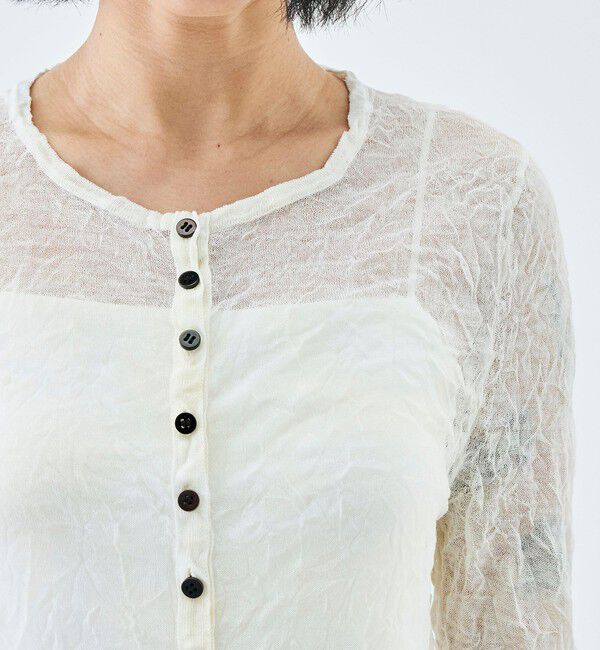 Edition「プリーツニット カーディガン」|カーディガン|