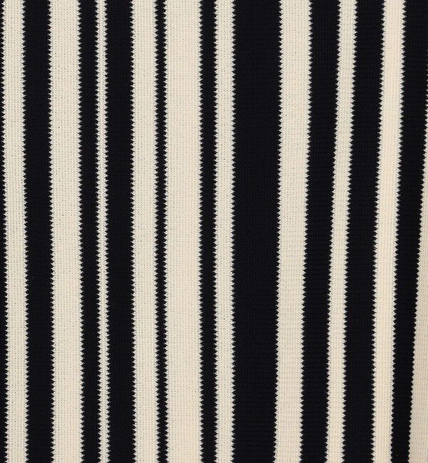 MACPHEE「ランダムストライプラッセル ノースリーブワンピース」|ワンピース|