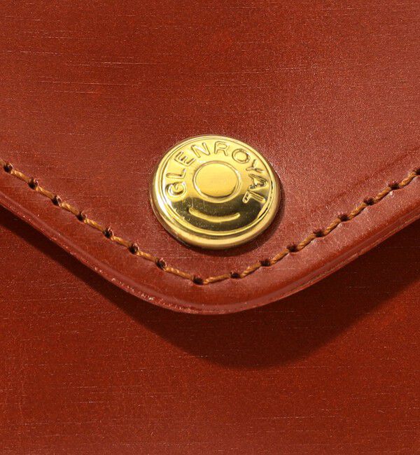 TOMORROWLAND GOODS「【別注】GLENROYAL MEDIUM PURSE WITH STRAP ブライドルレザー ショルダーミニバッグ」|ショルダー・メッセンジャー|