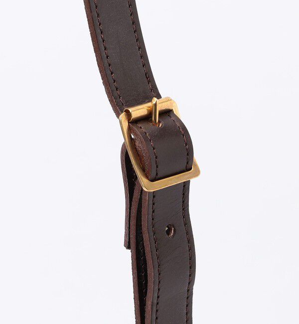 TOMORROWLAND GOODS「【別注】GLENROYAL Saddle Shoulder Bag ブライドルレザー ショルダーバッグ」|ショルダー・メッセンジャー|