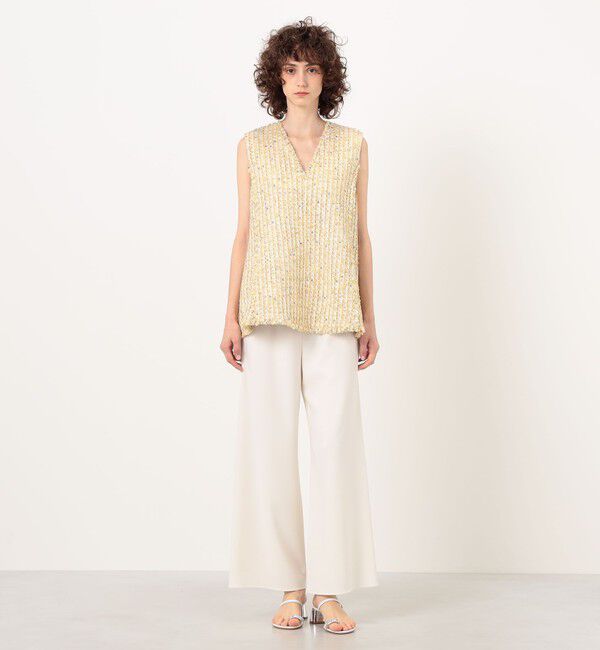 Ballsey「ブライトヤーンツイード セミフレアプルオーバー」|プルオーバー|