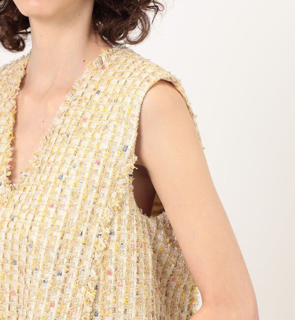 Ballsey「ブライトヤーンツイード セミフレアプルオーバー」|プルオーバー|