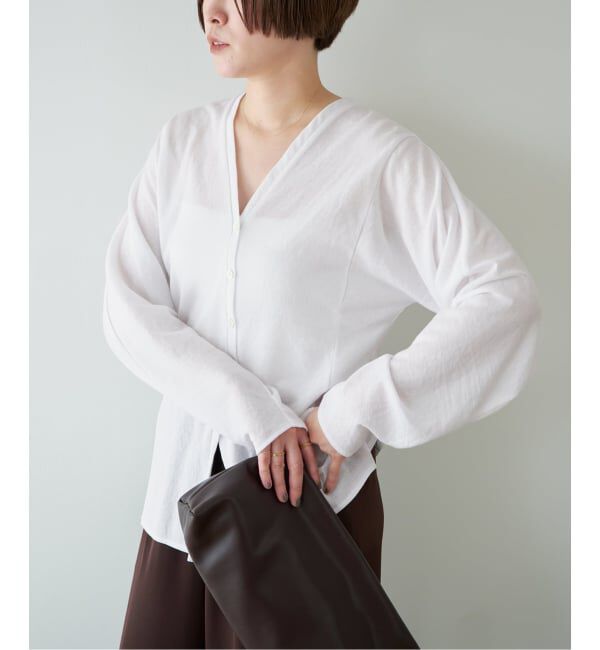 Plage「Sheer urake カーディガン」|カーディガン|