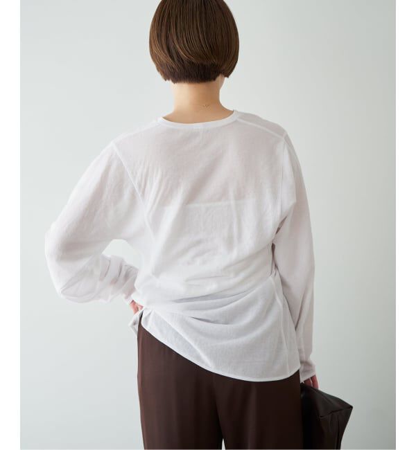 Plage「Sheer urake カーディガン」|カーディガン|