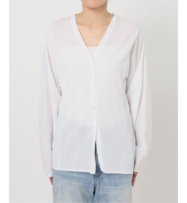 Plage「Sheer urake カーディガン」|カーディガン|