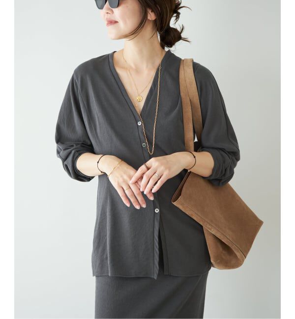 Plage「Sheer urake カーディガン」|カーディガン|