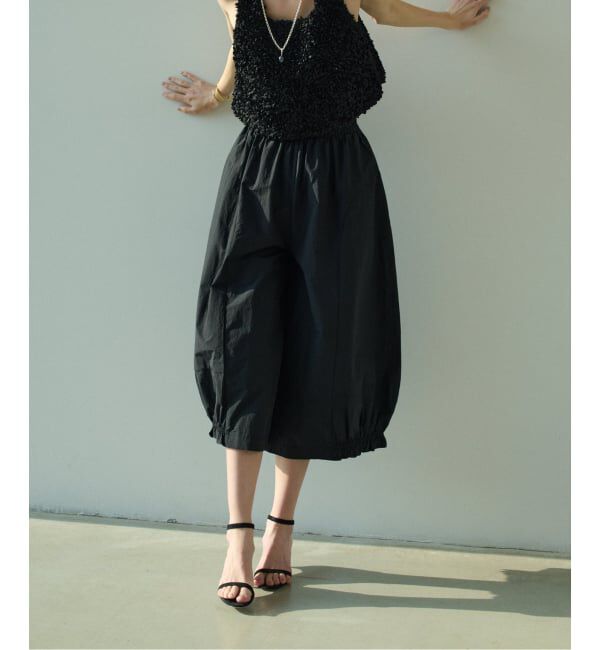 VERMEIL par iena「Psophia ソフィア スカートパンツ 212SKP2643」|その他|ブラック