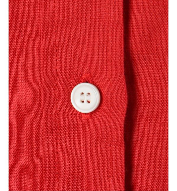 IENA「リネンワイドショートシャツ」|シャツ・ブラウス|