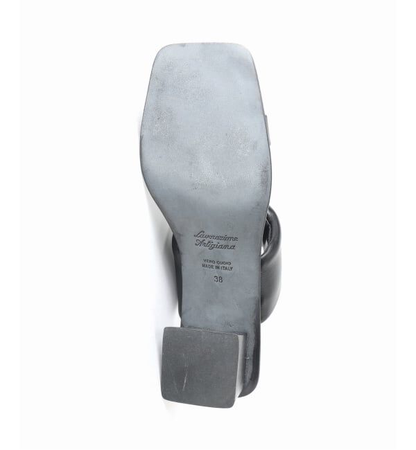 VERMEIL par iena「THERA`S セラス 2Strap ヒールサンダル H;4cm 26057」|サンダル|