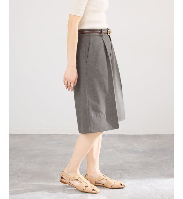 IENA「《セットアップ対応/予約》ウォッシャブル トロピカルハーフパンツ」|その他|