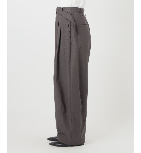 SLOBE IENA「《予約》ベルテッドカーブパンツ」|その他|