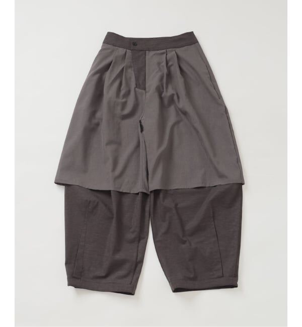 SLOBE IENA「《予約》ベルテッドカーブパンツ」|その他|