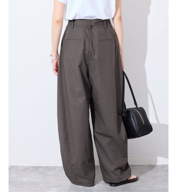 SLOBE IENA「《予約》ベルテッドカーブパンツ」|その他|