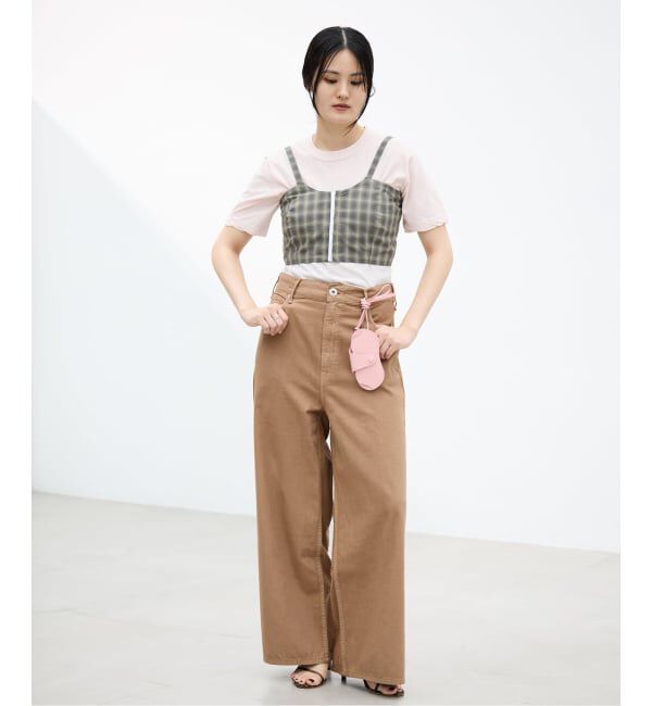 IENA「《予約》upper hights/アッパーハイツ THE LAZY LIAM パンツ 120319102」|チノ|