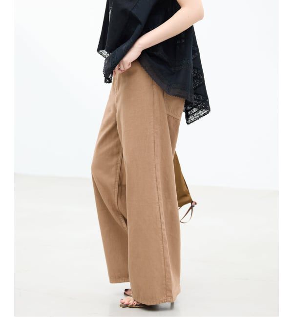 IENA「《予約》upper hights/アッパーハイツ THE LAZY LIAM パンツ 120319102」|チノ|