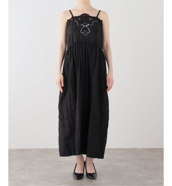 IENA LA BOUCLE「HERITER エリテ  cutwork parts dress H0-00-7057」|ワンピース|