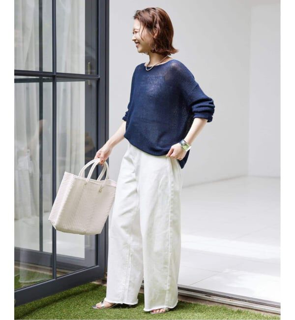 SLOBE IENA「《追加予約》LETRA/レトラ メルカドバッグ S SIZE」|トートバッグ|