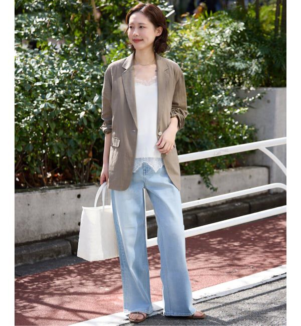 SLOBE IENA「《追加予約》LETRA/レトラ メルカドバッグ S SIZE」|トートバッグ|