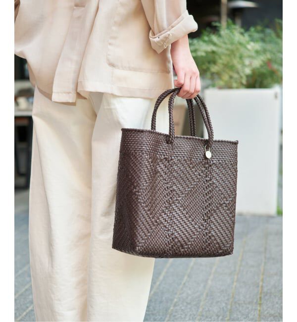 SLOBE IENA「《追加予約》LETRA/レトラ メルカドバッグ S SIZE」|トートバッグ|