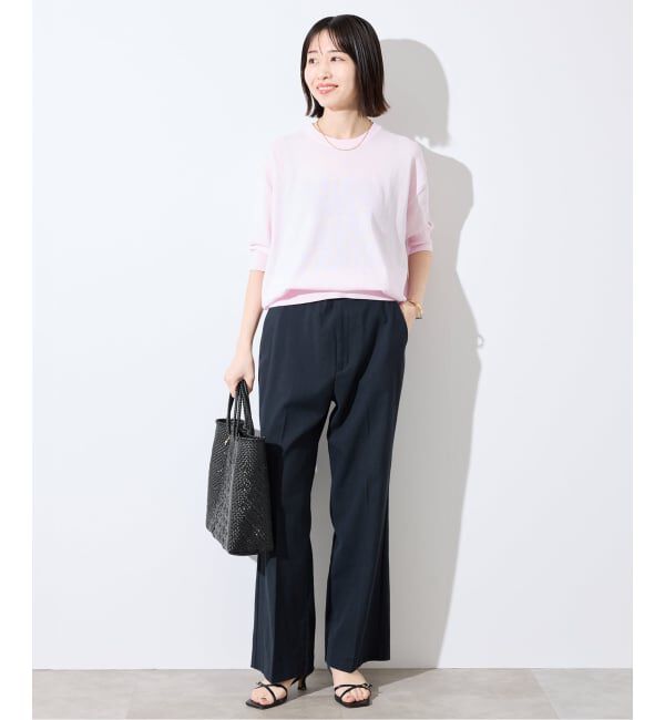 SLOBE IENA「《追加予約》LETRA/レトラ メルカドバッグ S SIZE」|トートバッグ|