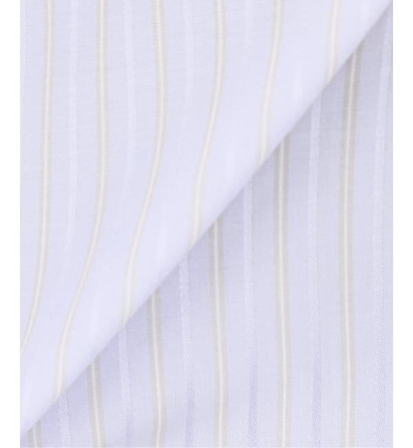 IENA「《一部店舗限定》ストライプケープシャツ」|シャツ・ブラウス|