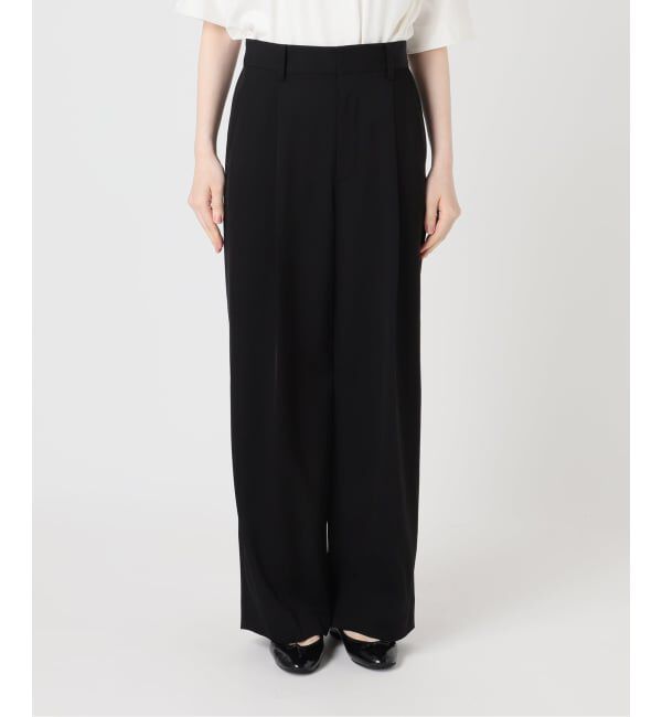 IENA「《一部カラー店舗限定》ライトツイルセミワイドパンツ」|その他|