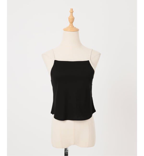 IENA LA BOUCLE「IENA LA BOUCLE コットンリブキャミソール」|キャミソール|