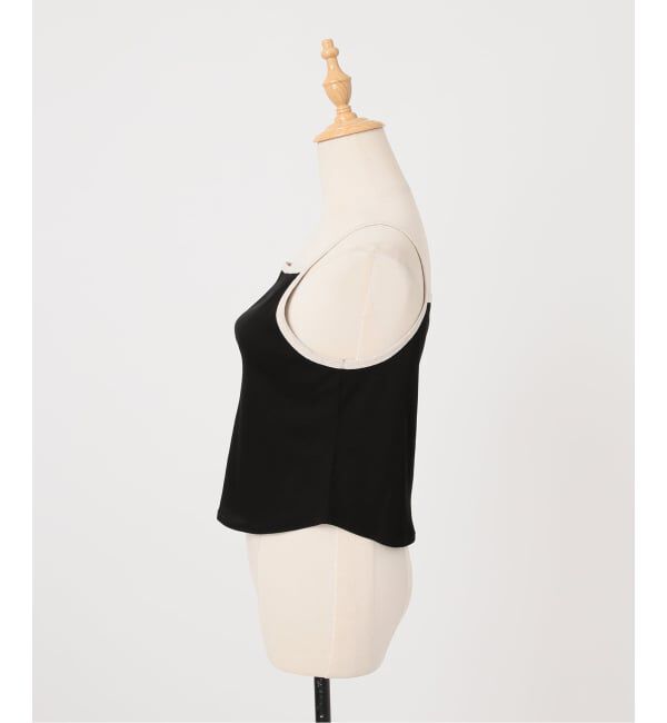 IENA LA BOUCLE「IENA LA BOUCLE コットンリブキャミソール」|キャミソール|