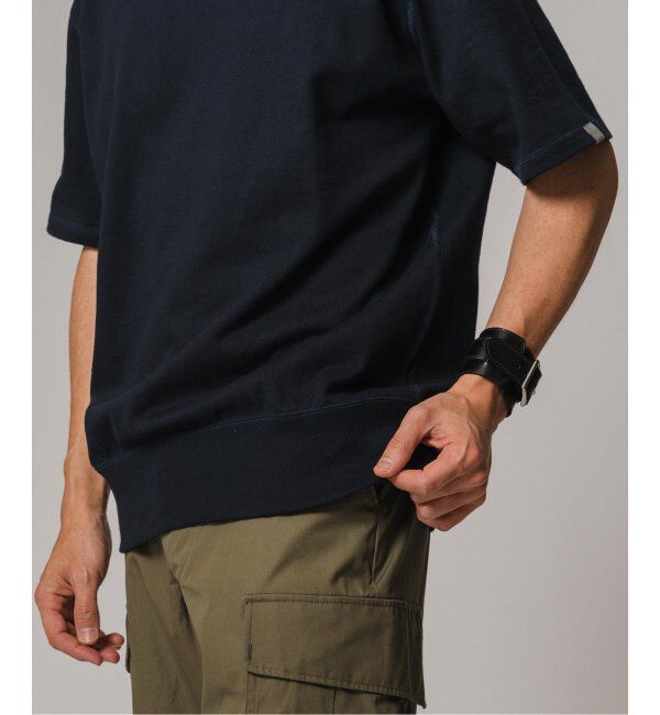 EDIFICE「LOOPWHEELER for LOWERCASE ツリテンジク スウェット型 ワイドTシャツ」|Tシャツ・カットソー|