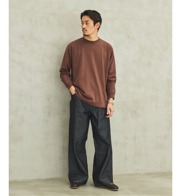 EDIFICE「LOOPWHEELER for LOWERCASE ツリテンジク ロングスリーブ」|Tシャツ・カットソー|