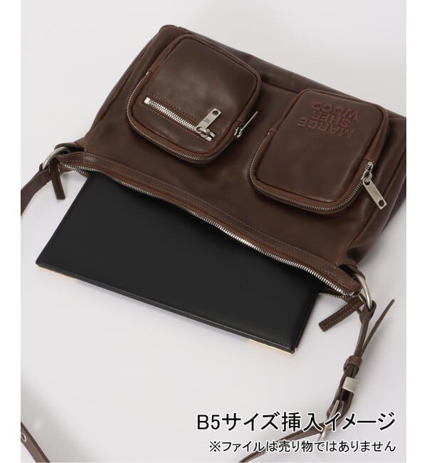 PULP「【Geek Office / ギークオフィス】MARGESHERWOOD / OUTPOCKET HOBO」|ショルダー・メッセンジャー|