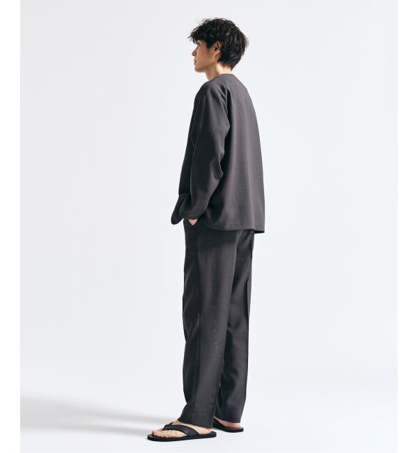 417 EDIFICE「【EVALET / エバレット】メッシュ カーディガンジャケット "セットアップ着用可能"」|ノーカラージャケット|