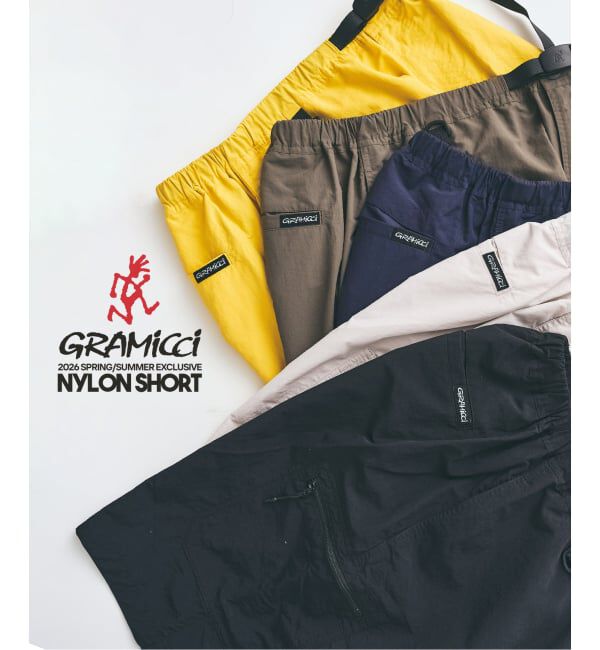 417 EDIFICE「Gramicci / グラミチ for 417 ナイロンショートパンツ」|その他|