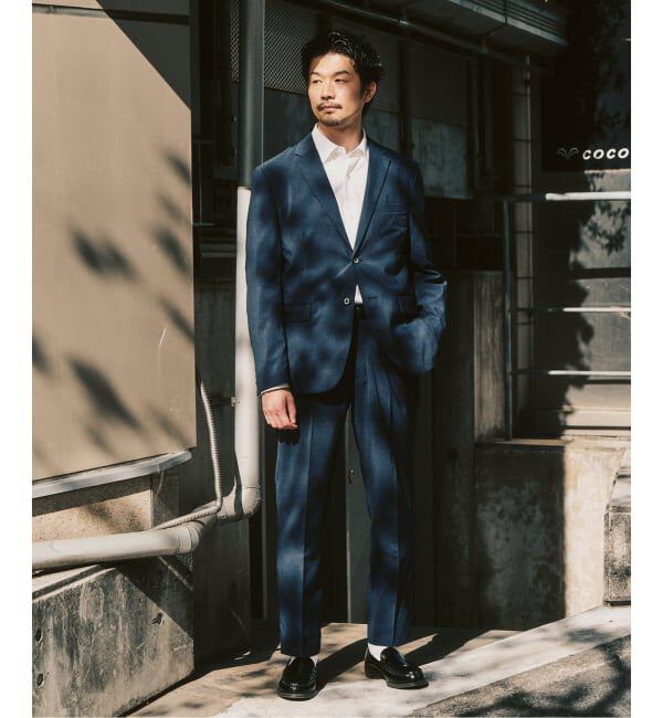 417 EDIFICE「ワルツ ルミフレッシュセットアップ」|スーツ|