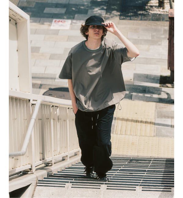 417 EDIFICE「【FREE MOTION LIGHT】ラグランTシャツ」|Tシャツ・カットソー|