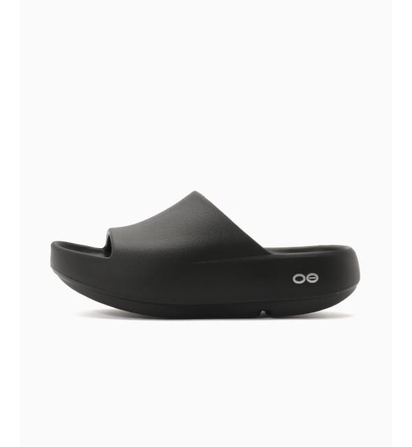 417 EDIFICE「【OOFOS/ウーフォス】 OOahh+」|サンダル|ブラック