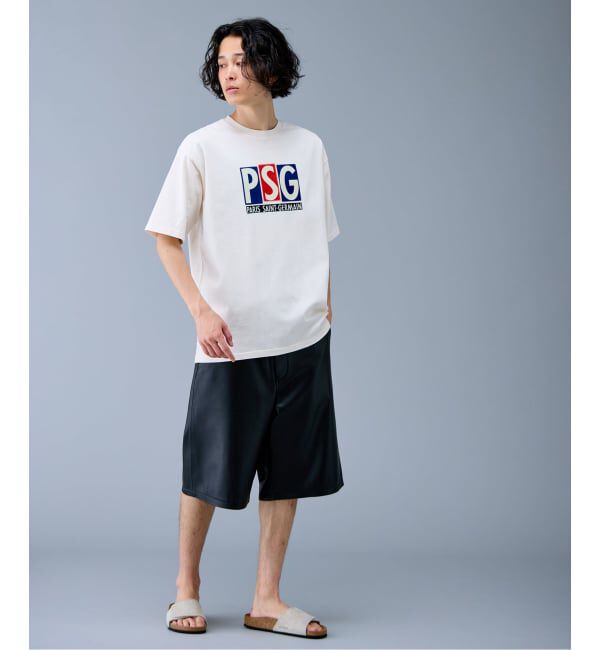 Paris Saint-Germain「《予約》【Paris Saint-Germain 】 JP Classic Flock Logo Tee 1」|Tシャツ・カットソー|