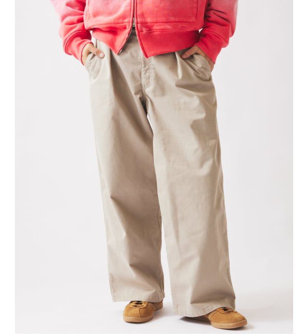 JOURNAL STANDARD relume「ワイド カット チノパンツ」|チノ|