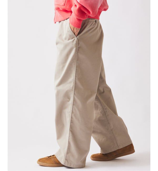 JOURNAL STANDARD relume「ワイド カット チノパンツ」|チノ|
