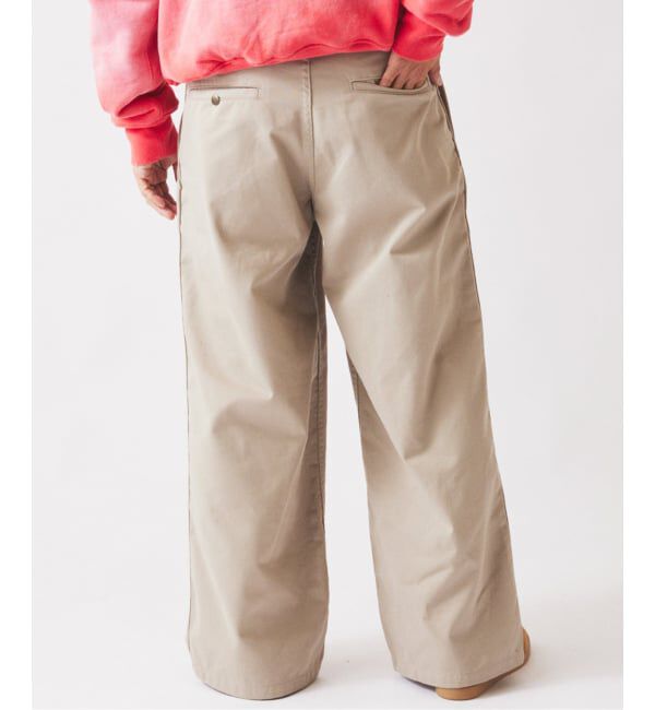 JOURNAL STANDARD relume「ワイド カット チノパンツ」|チノ|