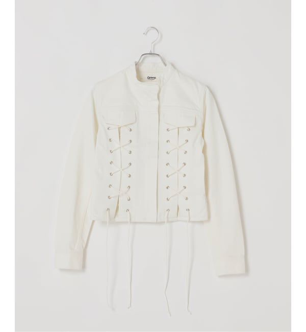 Oriens JOURNAL STANDARD「レースアップデニムジャケット」|デニムジャケット|