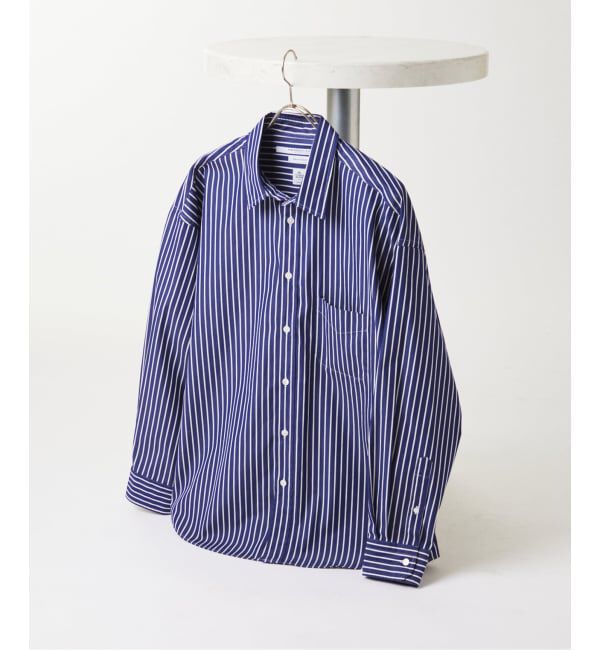 JOURNAL STANDARD「THOMAS MASON / トーマスメイソン ファット レギュラー シャツ」|シャツ・ブラウス|ネイビー