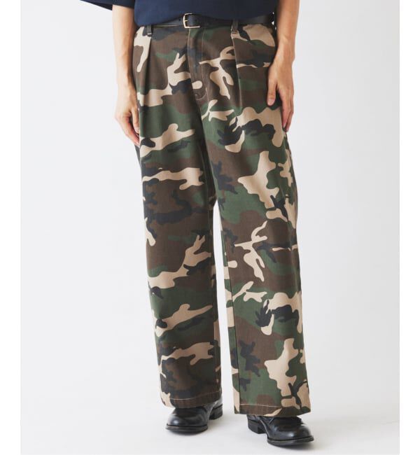 JOURNAL STANDARD relume「UNIVERSAL OVERALL / ユニバーサルオーバーオール 別注 1タック ワイドパンツ」|チノ|