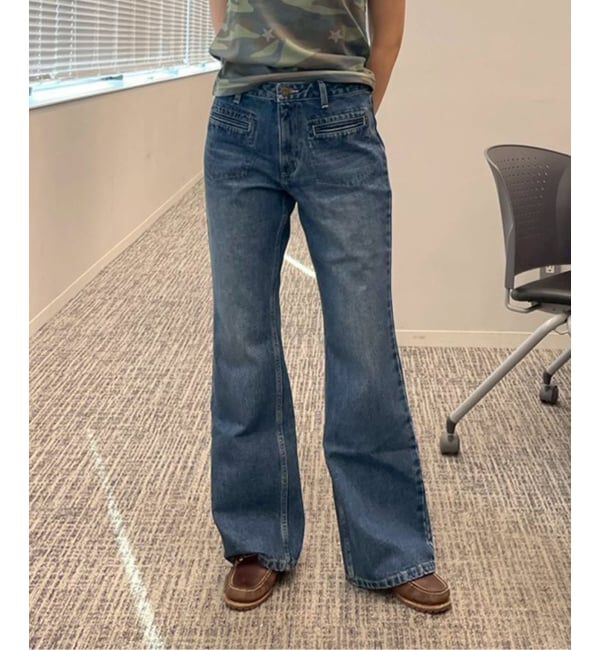 Oriens JOURNAL STANDARD「フレアデニムパンツ」|デニム|