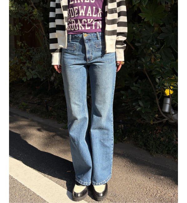 Oriens JOURNAL STANDARD「フレアデニムパンツ」|デニム|