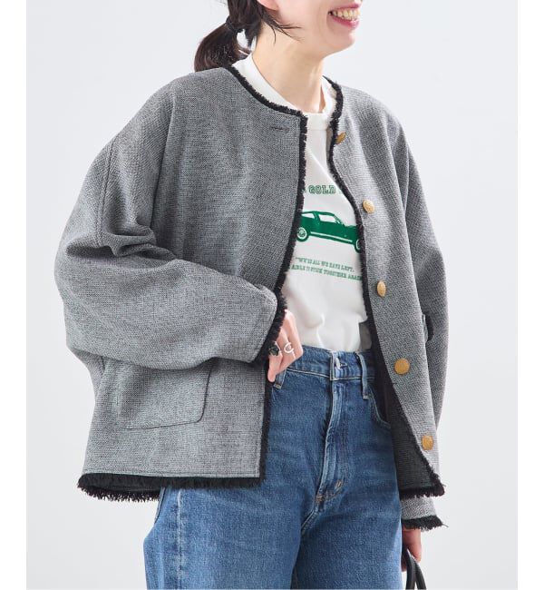 journal standard L'essage「【JANE SMITH/ジェーンスミス】NOTHING GOLD CAN STAY ロンT」|Tシャツ・カットソー|ホワイト