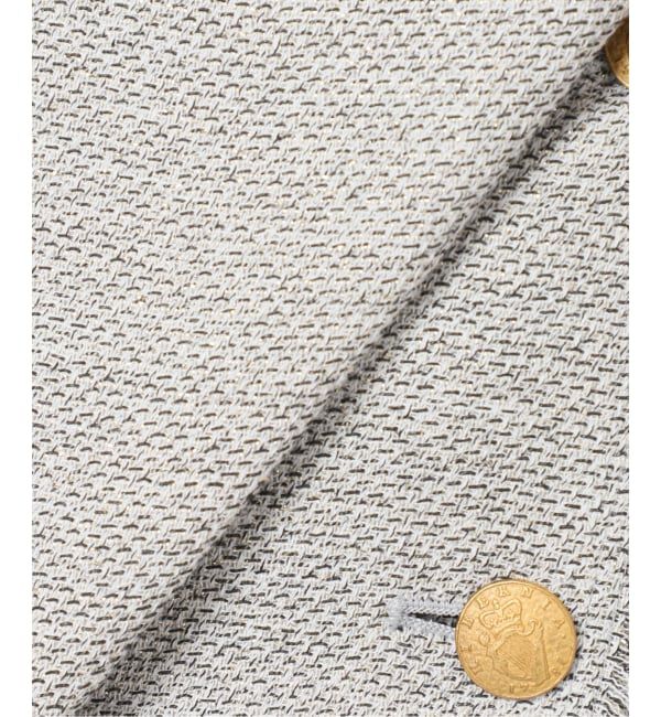journal standard L'essage「《予約》GIOLICA ツイードメッシュショートスリーブ ジャケット」|ノーカラージャケット|
