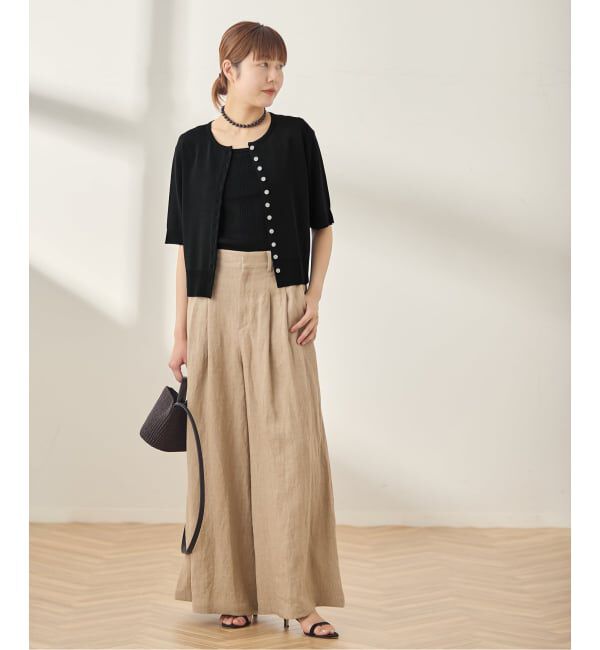 journal standard L'essage「《予約/接触冷感/手洗い可》クールタッチコンパクトカーディガン」|カーディガン|